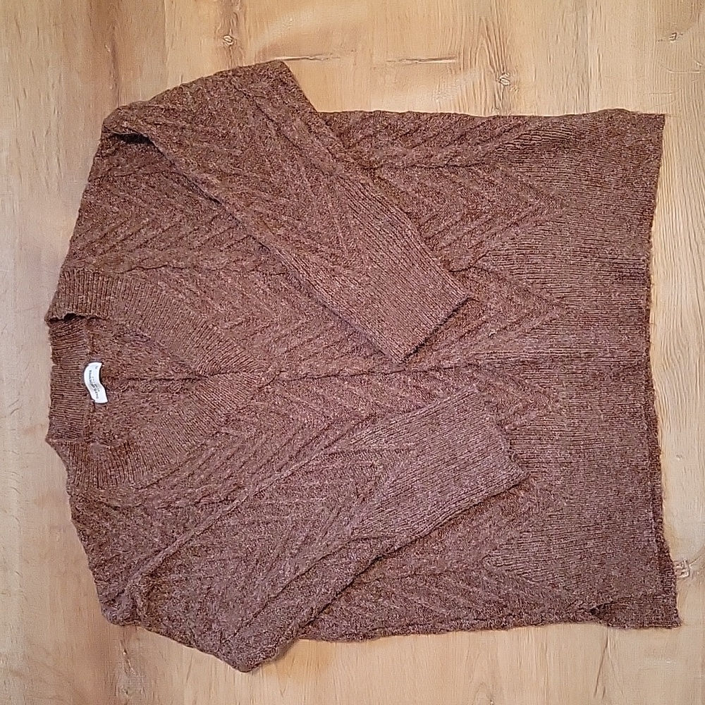 Pink Lily x Daryl Ann brown sweater